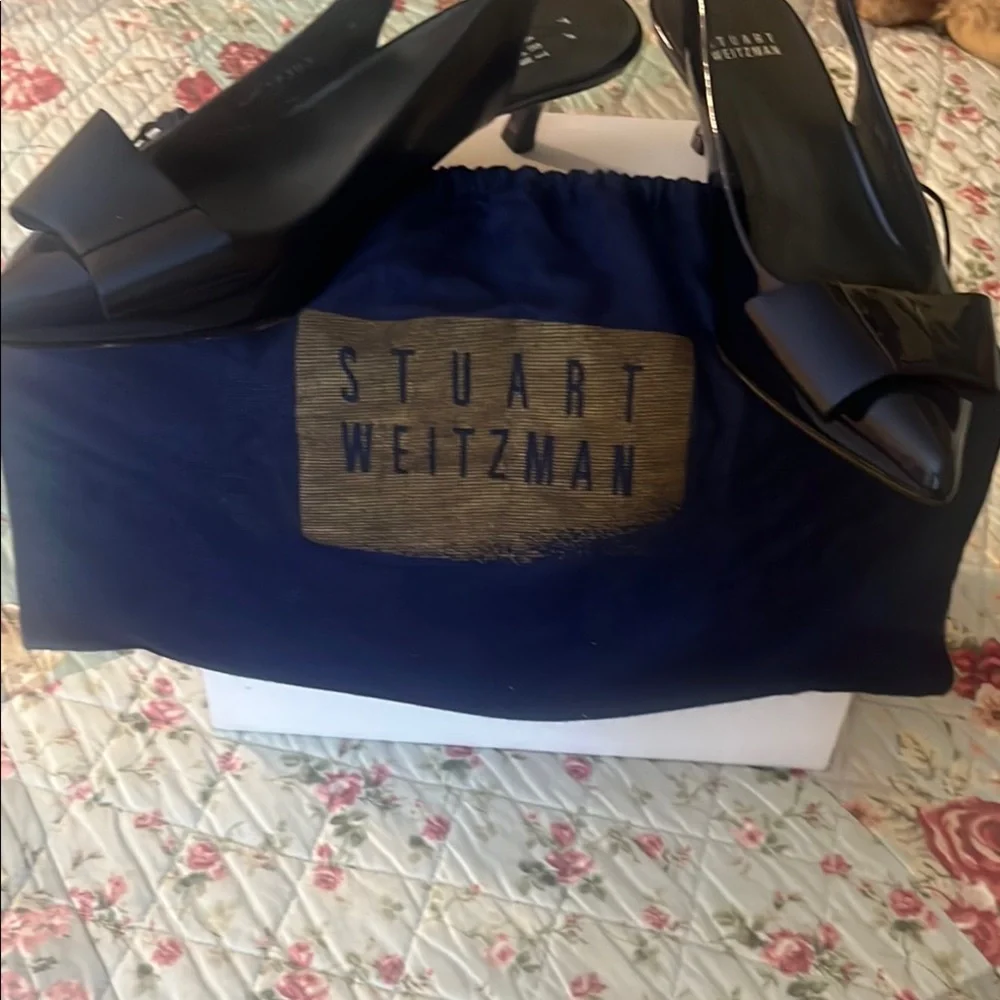 Stuart Weitzman navySlingback Heels
New never worn - Picture 9 of 9